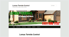 Desktop Screenshot of lomaxtermite.com